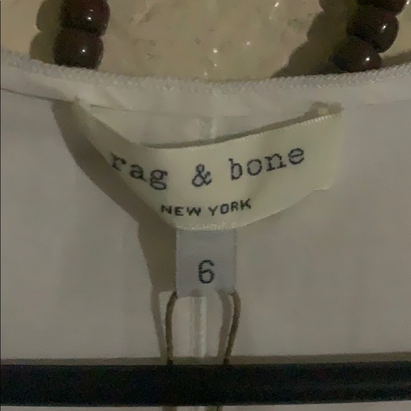 White rag & bone dress size 6 - Picture 6 of 6